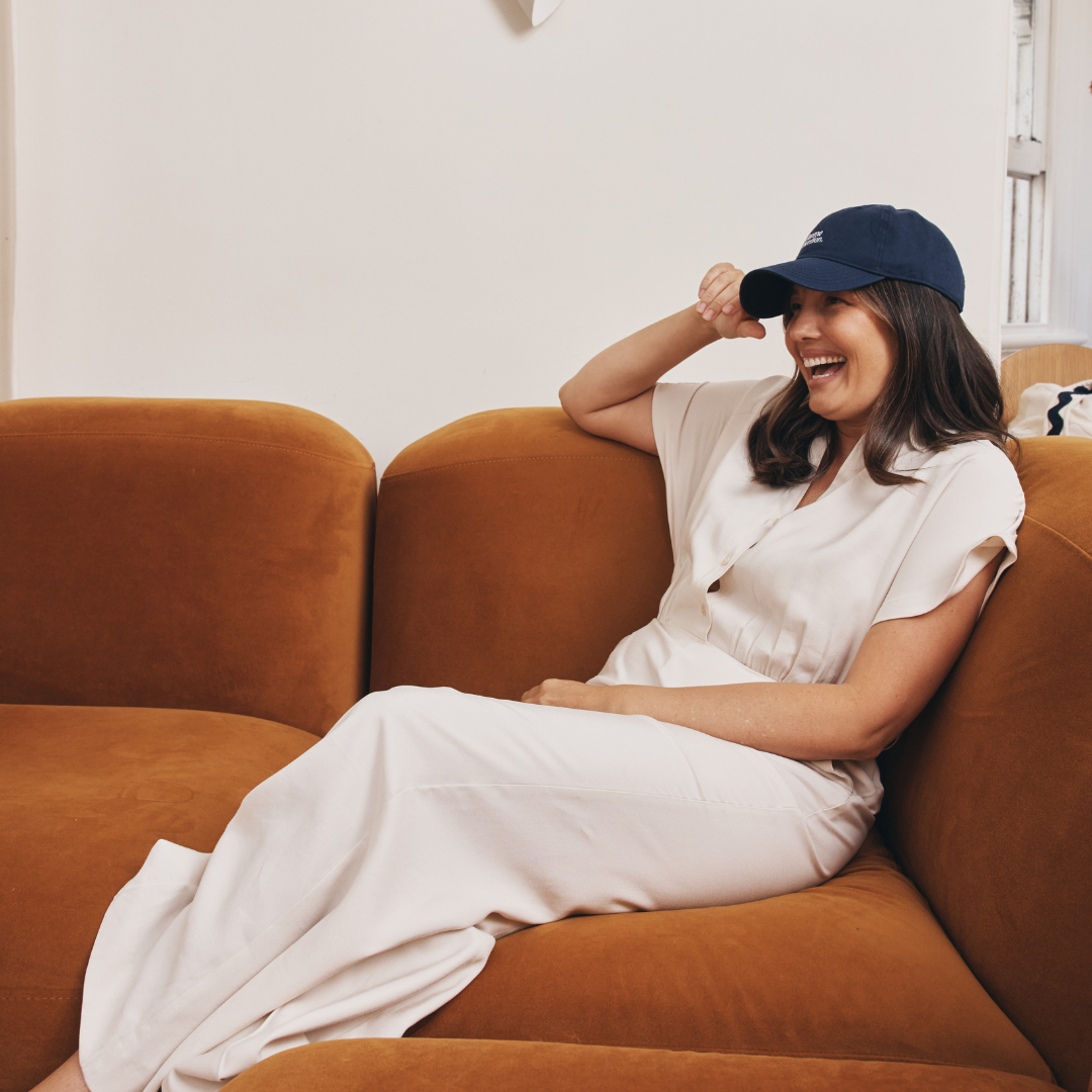 Gimme Attention Hat (Navy/White)