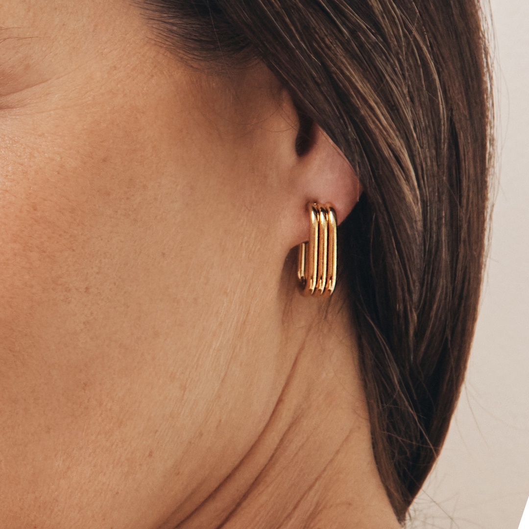 Claudia Earrings (Silver)