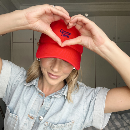 Gimme Love Hat (Red/Blue)