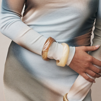 Resin Bangle Bundle