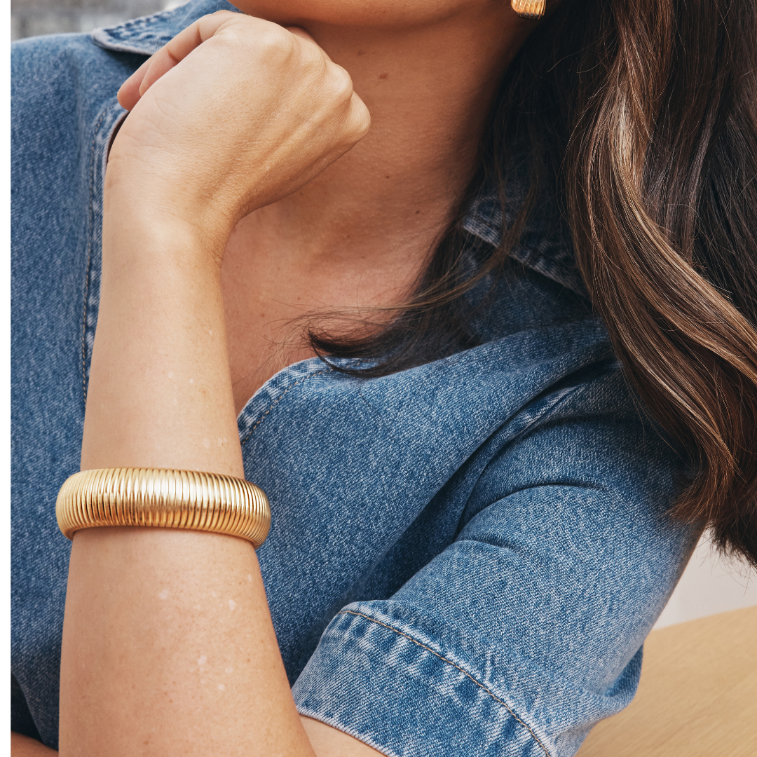 Ribbed Bangle Bundle