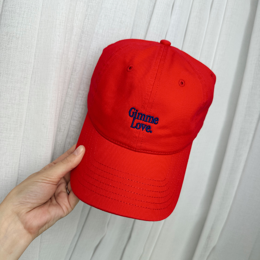 Gimme Love Hat (Red/Blue)